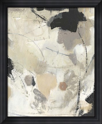 Framed Scattered Remnants II Print