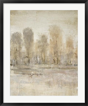 Framed Peaceful Forest II Print