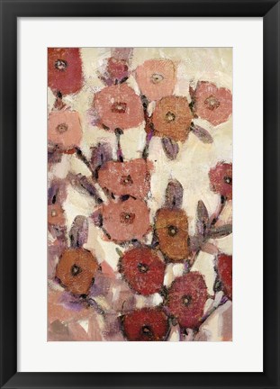 Framed Floral Patterns II Print