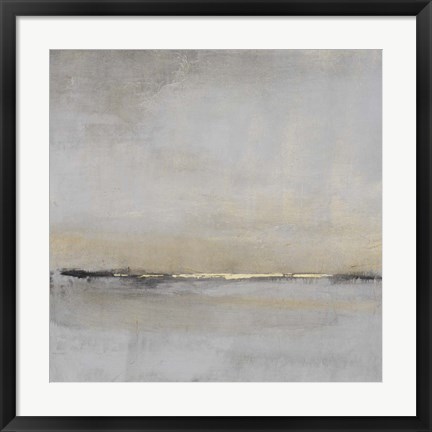 Framed Horizontal Flow II Print