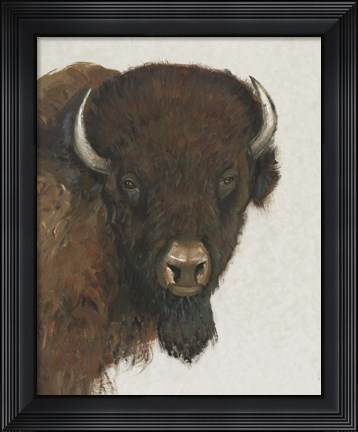 Framed Western Portrait II Print