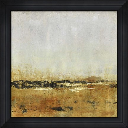 Framed Gold Horizon II Print