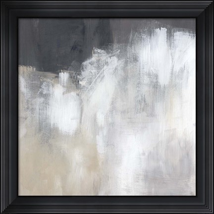 Framed Neutral Abstract II Print