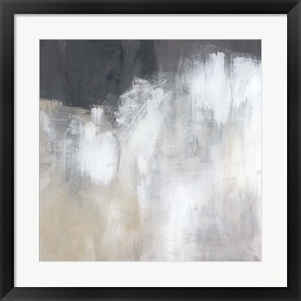 Framed Neutral Abstract II Print