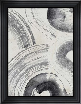 Framed Zen Flow II Print
