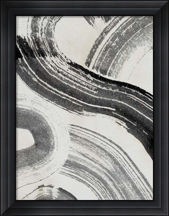 Framed Zen Flow III Print