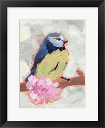 Framed Painted Songbird II Print