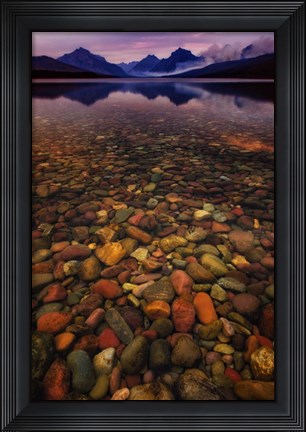 Framed Water &amp; Land I Print
