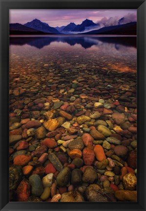 Framed Water &amp; Land I Print