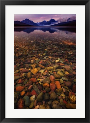 Framed Water &amp; Land I Print