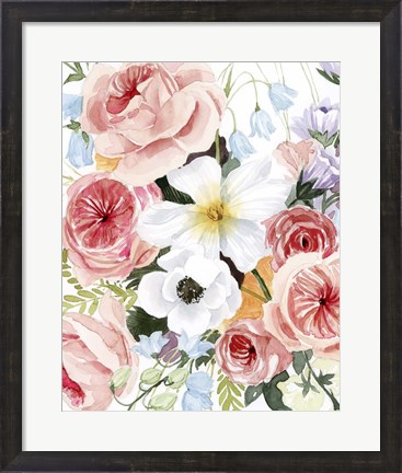 Framed Wildflower Dreams I Print