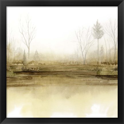 Framed Golden Season I Print
