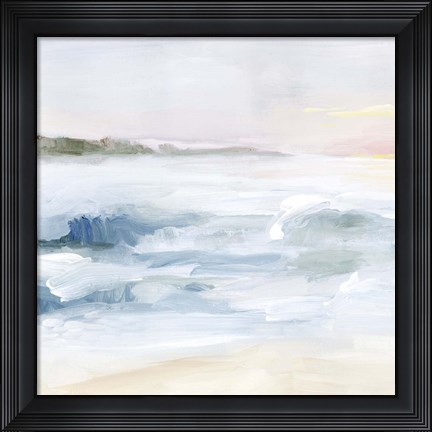 Framed Surf at Dawn I Print