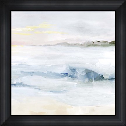 Framed Surf at Dawn II Print