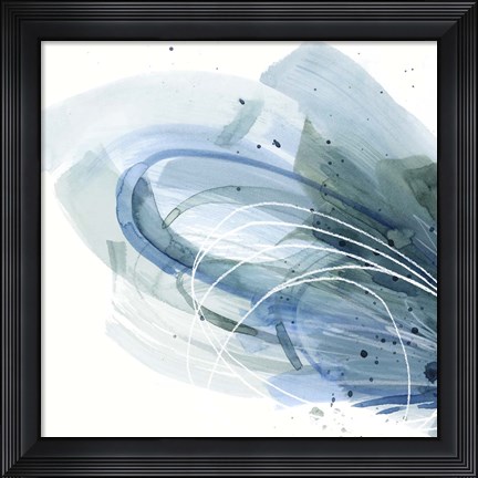 Framed Cresting II Print