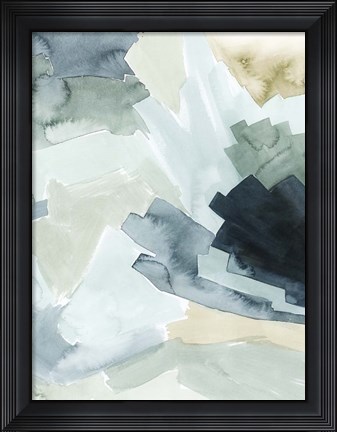 Framed Shadow Breeze II Print