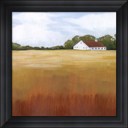 Framed Prairie Premise II Print