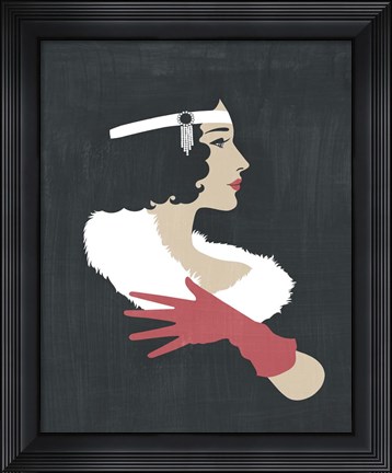 Framed Golden Age Gals I Print