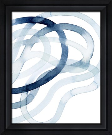 Framed Lazuli I Print
