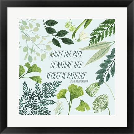 Framed Natural Bliss II Print