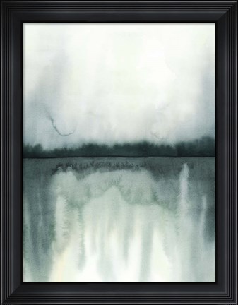 Framed Soft Reflections I Print