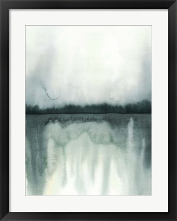 Framed Soft Reflections I Print