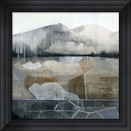 Framed Valley Stormscape II Print