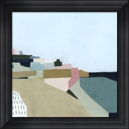 Framed Hillside Revelry I Print
