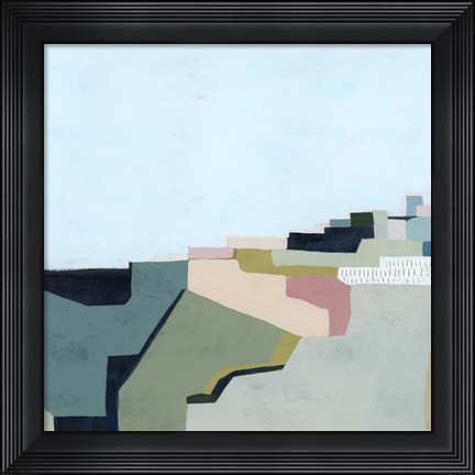Framed Hillside Revelry II Print