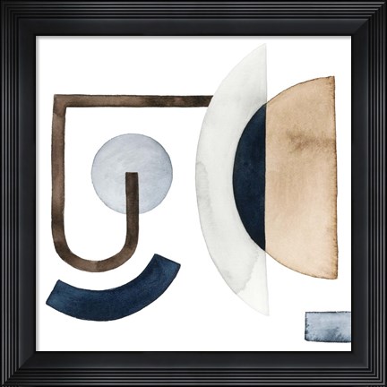Framed Moving Pieces I Print