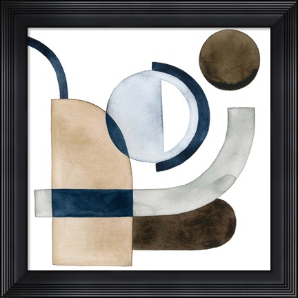 Framed Moving Pieces IV Print