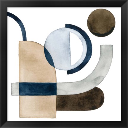 Framed Moving Pieces IV Print