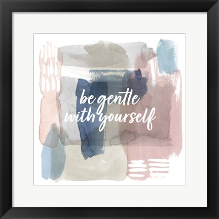 Framed Calm Watercolor II Print