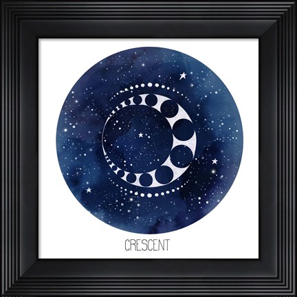 Framed Celestial Orb I Print
