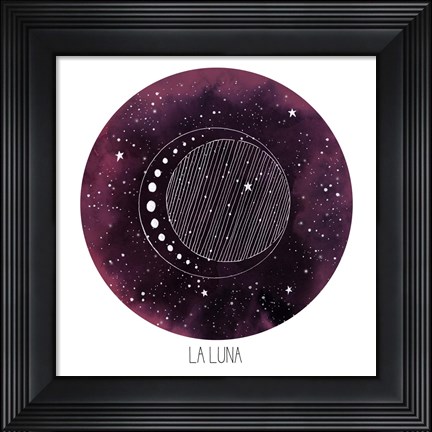 Framed Celestial Orb II Print