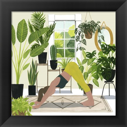 Framed Indoor Asana I Print