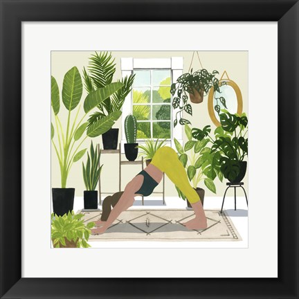 Framed Indoor Asana I Print