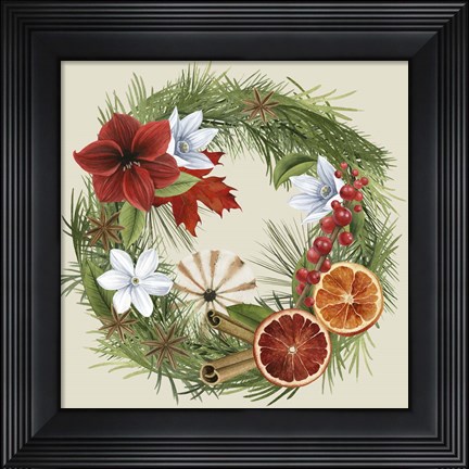 Framed Harvest Spice I Print