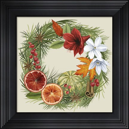 Framed Harvest Spice II Print