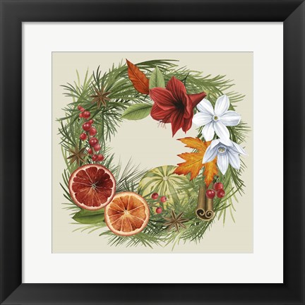 Framed Harvest Spice II Print
