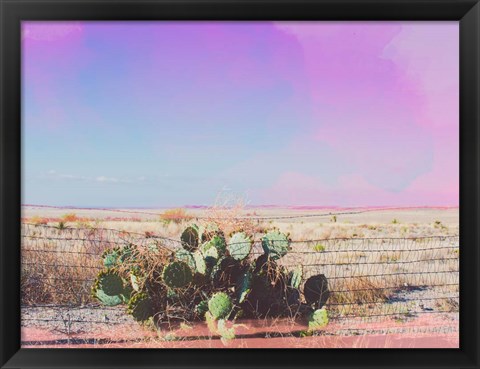 Framed West Texas Scapes I Print