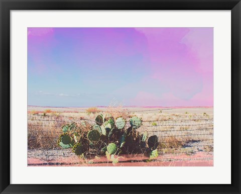 Framed West Texas Scapes I Print