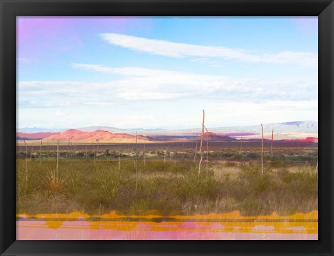 Framed West Texas Scapes II Print