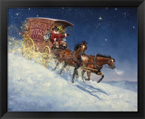 Framed Nick of Time Print