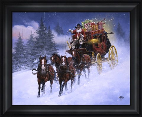 Framed Nick&#39;s Express Print