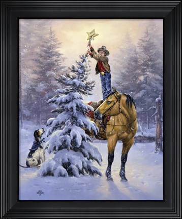 Framed Upon the Highest Bough Print