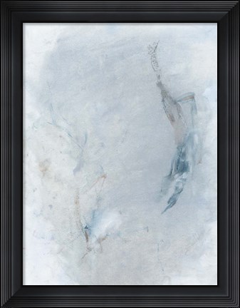 Framed Azure Introspect II Print