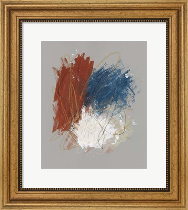 Framed Primary Color Study II Print