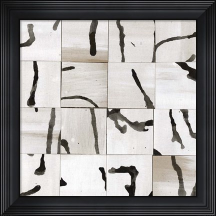 Framed Neutral Subtext IV Print