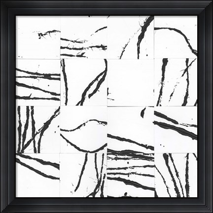 Framed Sonic Illusion I Print